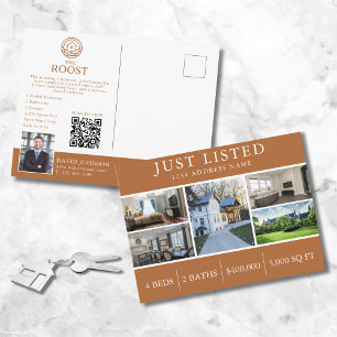 Carte Postale Immobilier à Vendre Moderne Chaud Marketing