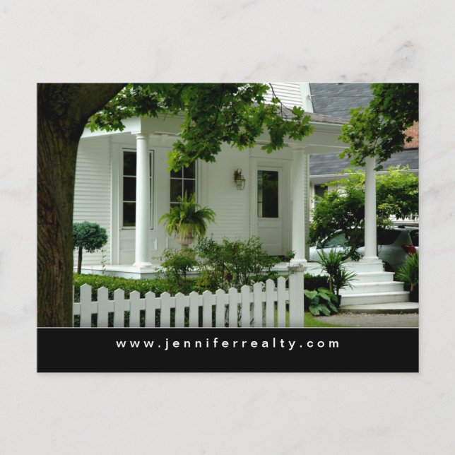 Carte postale Immobilier Maison Blanche (Devant)