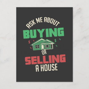 Carte Postale Immobilier - Me demander