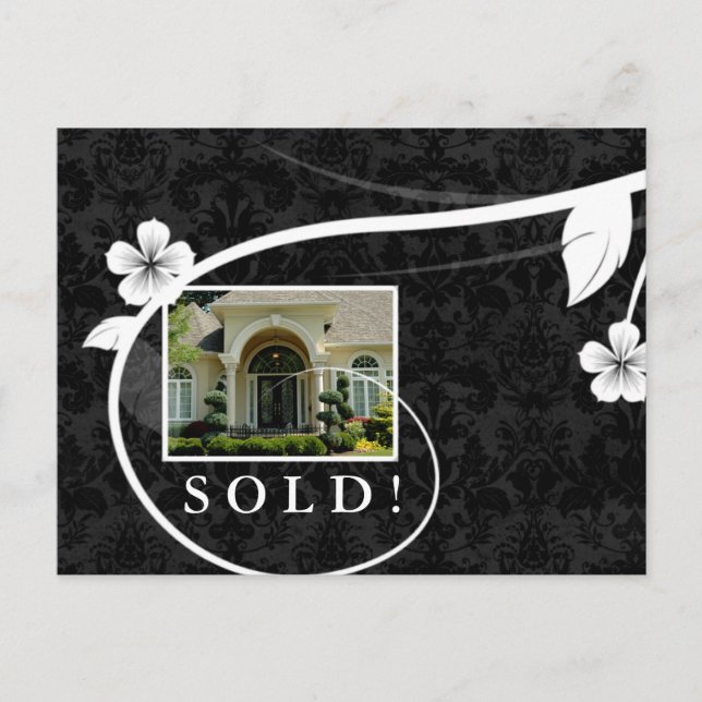 Carte postale Immobilier / Realtor Personnalisable (Devant)