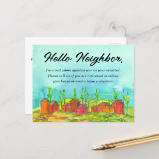 Carte Postale Immobilier Voisin Marketing Vendre votre maison