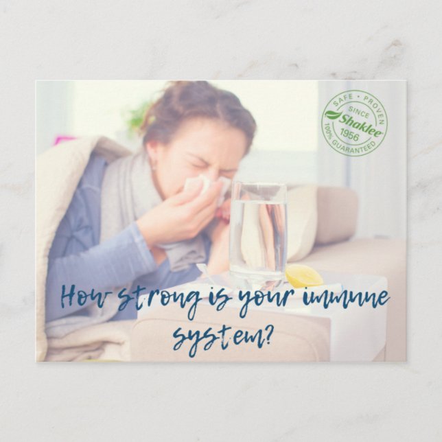 Carte postale Immunité (Devant)