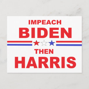 Carte Postale Impeach Biden Alors Harris