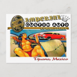 carte postale impériale personnalisée