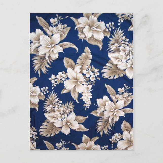 Carte Postale Impression Aloha Hawaiian (Devant)