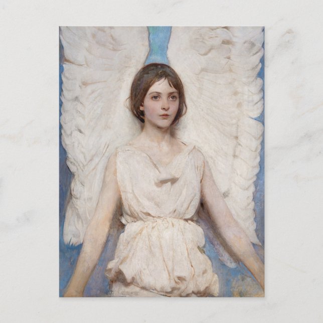 Carte Postale Impression Angel vintage - Abbott Handerson Thayer (Devant)