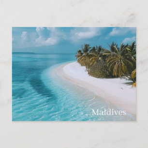 Carte Postale Impression photo des Maldives