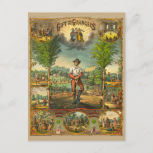 Carte Postale Impression promotionnelle Pour Membres Grange