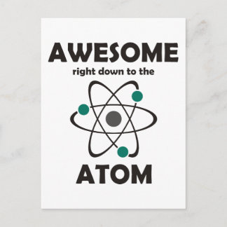 Carte Postale Impressionnant à droite de l'Atom