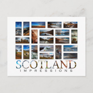 Carte Postale Impressions écossaises