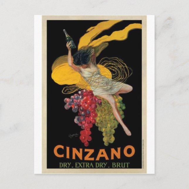 Carte Postale Imprimantes vintages d'alcool (Devant)