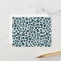 Imprimé léopard, Taches de léopard, Léopard bleu