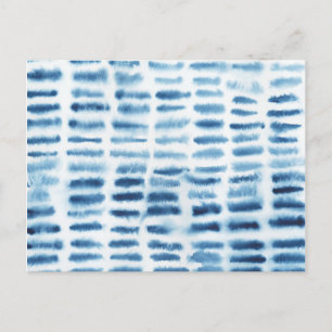 Carte Postale Imprimer l'aquarelle Indigio