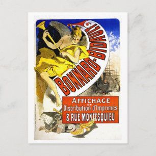 Carte Postale Imprimeurs d'affiches français vintage Belle epoqu