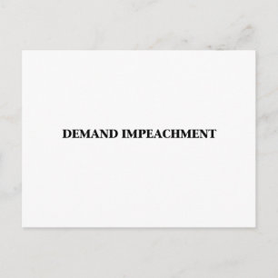 Carte Postale Imputation de la demande