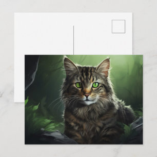Carte postale In the Realm of Wild Cats