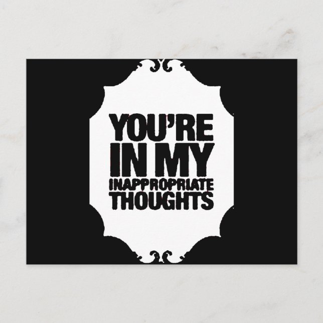 Carte Postale inapproprié (Devant)