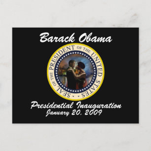Carte Postale Inauguration du président Obama