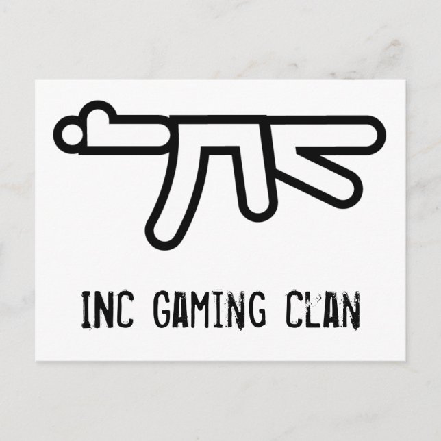 Carte postale INC AK-47 (Devant)
