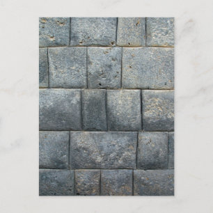 Carte Postale Inca wall