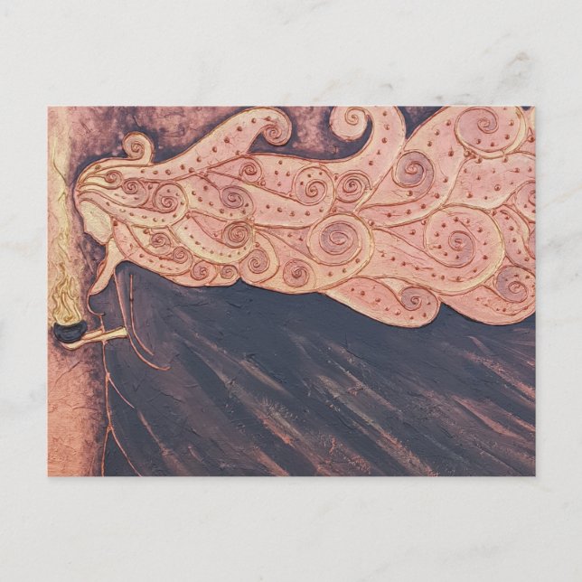 Carte Postale Incendie (Devant)