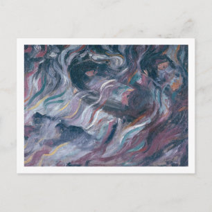 Carte Postale Incertitudes I. Les adieux (triptyque) 1911 (oi