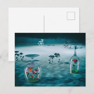 Carte Postale Incongelé – Vie fragile préservée