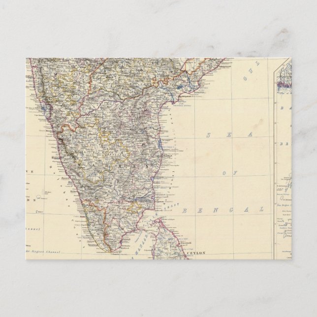 Carte Postale Inde (Devant)