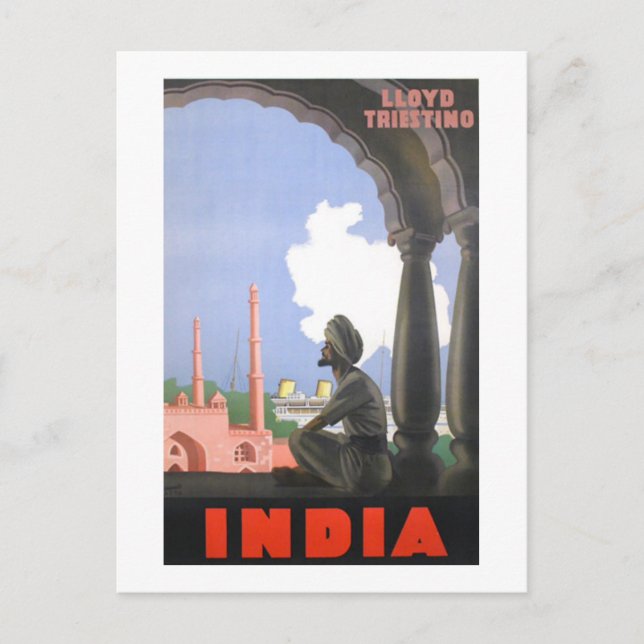 Carte Postale Inde-1927 (Devant)