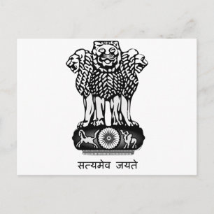 Carte Postale Inde Ashoka Chakra