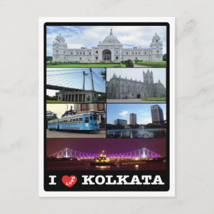 Carte Postale Inde - Calcutta - Mosaïque -