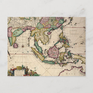 Carte Postale Inde et Ceylan en Australie