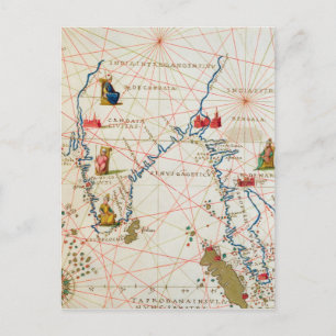 Carte Postale Inde et Malaisie