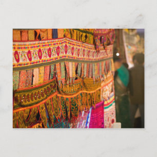 Carte Postale INDE, Goa, Baga : Marché du samedi soir (NR)