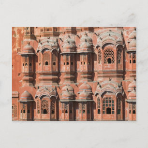 Carte Postale INDE, Rajasthan, Jaipur : Hawa Mahal (Palais des