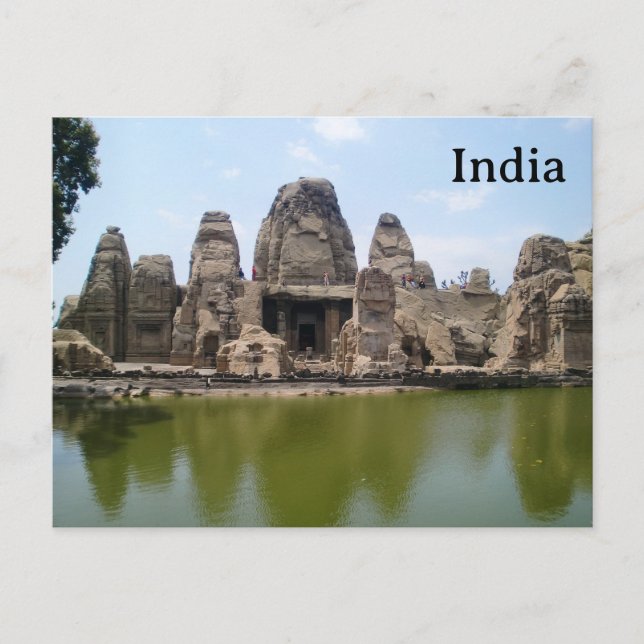 Carte Postale Inde Tourisme Voyage Antique Ajout (Devant)