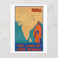 Inde vintage Pays du Seigneur Bouddha Voyage