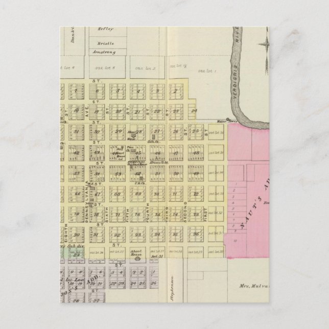 Carte Postale Indépendance, Coffeyville et La Havane, Kansas (Devant)