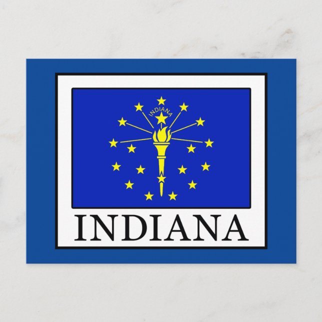 Carte Postale Indiana (Devant)