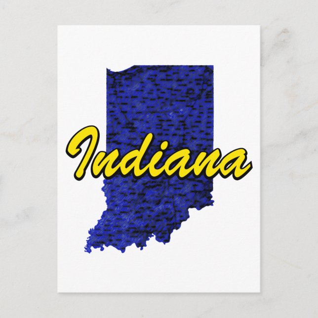 Carte Postale Indiana (Devant)