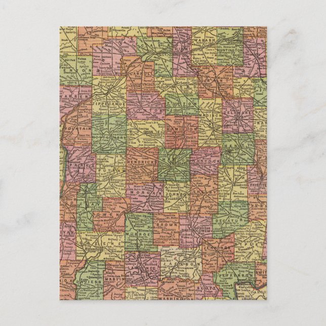 Carte Postale Indiana 10 (Devant)