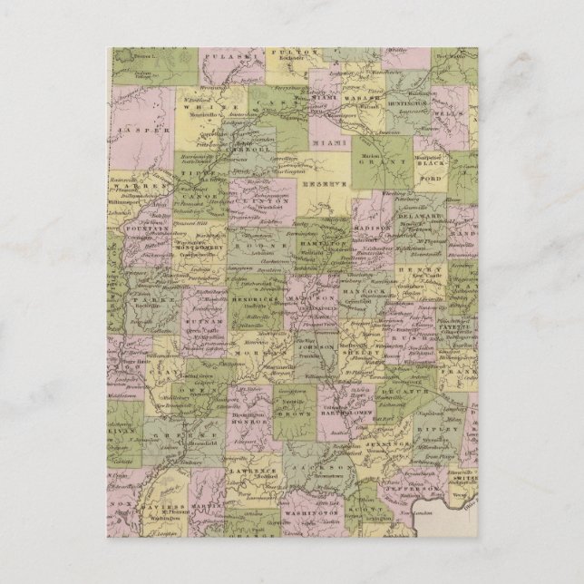 Carte Postale Indiana 12 (Devant)