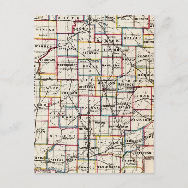 Carte Postale Indiana 2 (Devant)
