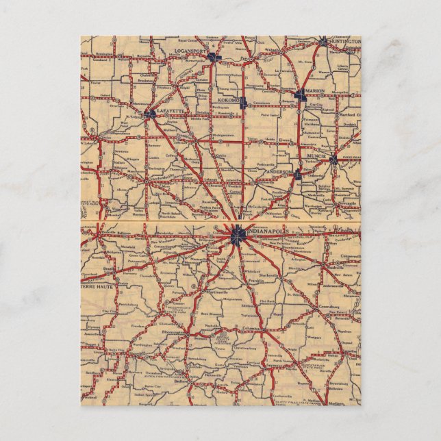 Carte Postale Indiana 5 (Devant)