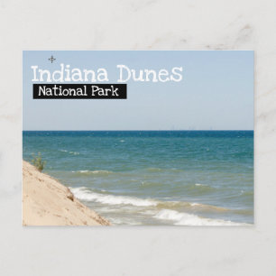 Carte Postale Indiana Dunes National Park - Chicago View