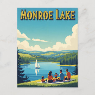 Carte Postale Indiana Monroe Lake Travel