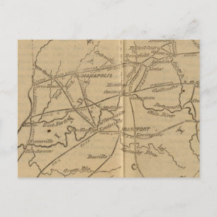 Carte Postale Indiana, Ohio, Kentucky