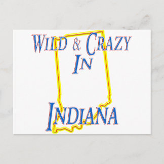 Carte Postale Indiana - Wild & Crazy