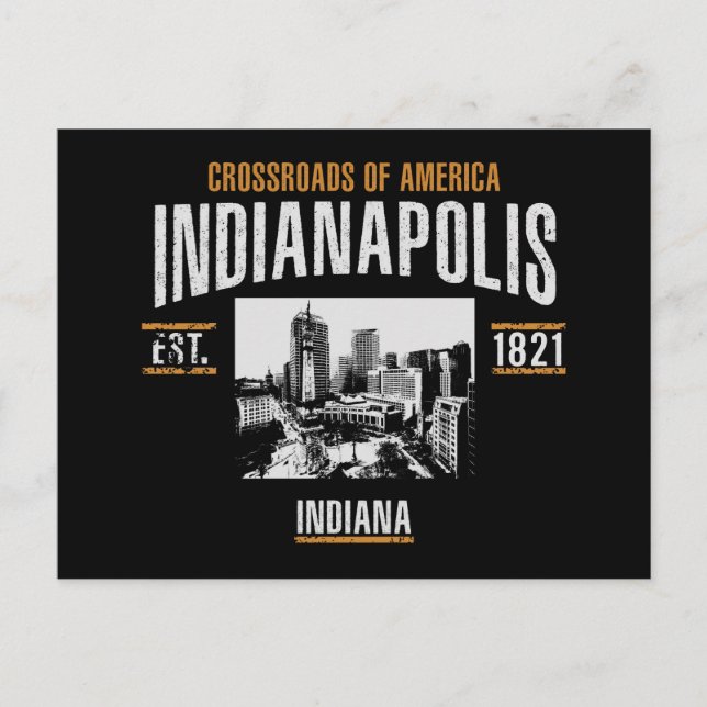 Carte Postale Indianapolis (Devant)