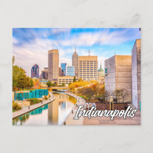 Carte Postale Indianapolis, Indiana, États-Unis